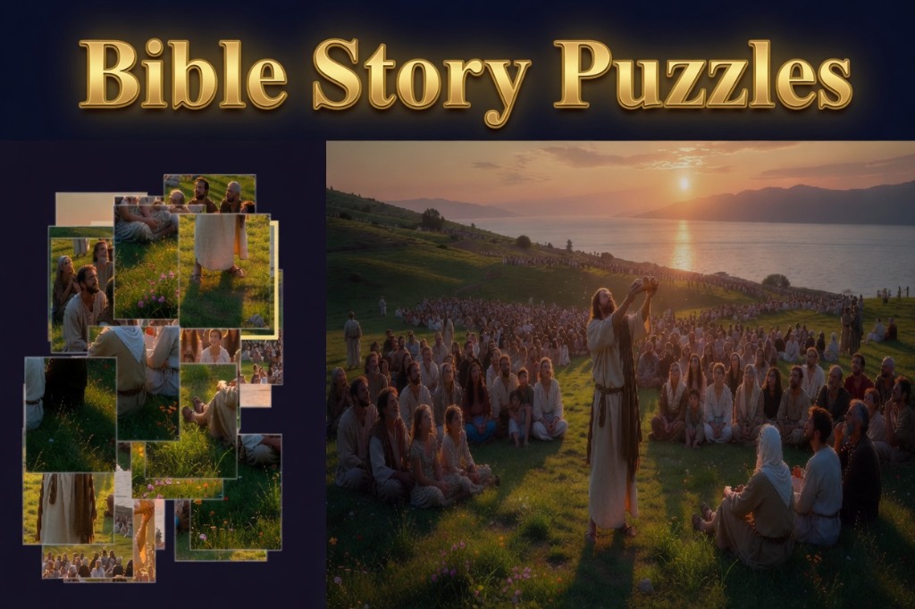 Bible Story Jigsaw panel image